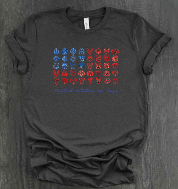 DOG FLAG SHIRT