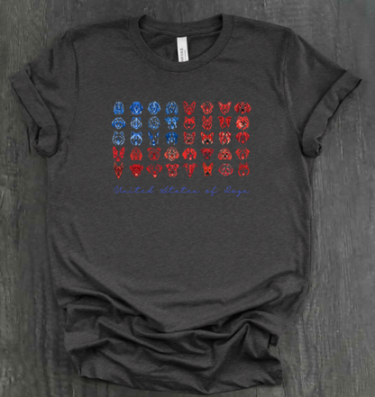 DOG FLAG SHIRT