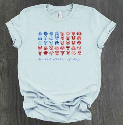 DOG FLAG SHIRT