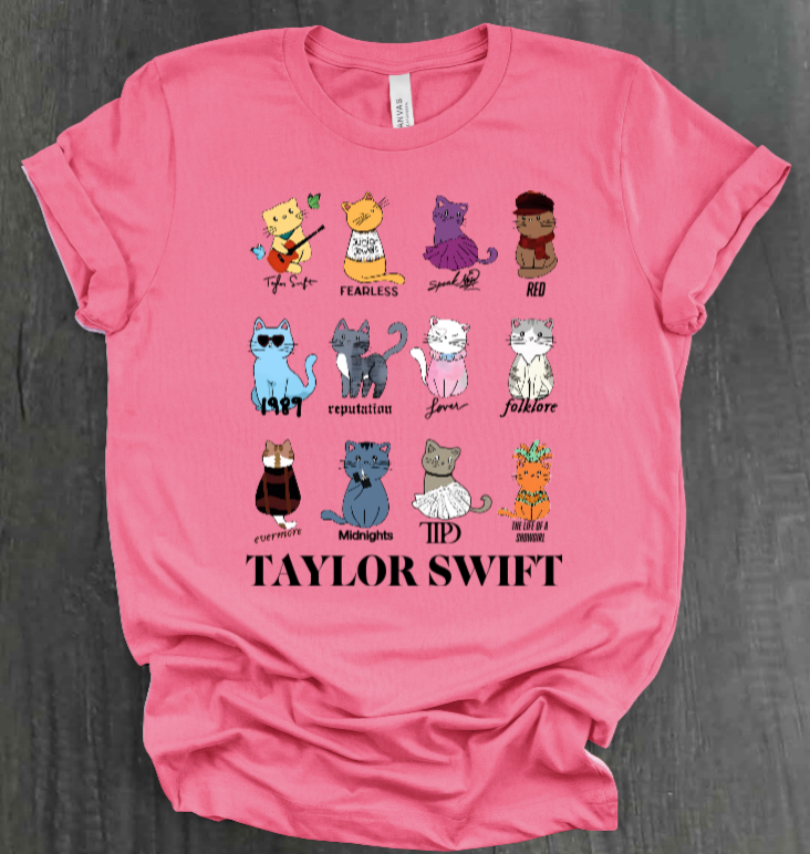 CAT ERAS SHIRT
