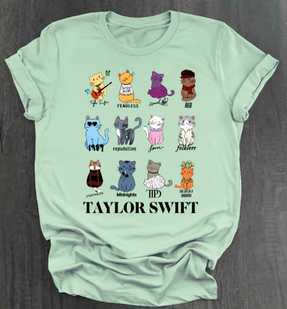 CAT ERAS SHIRT