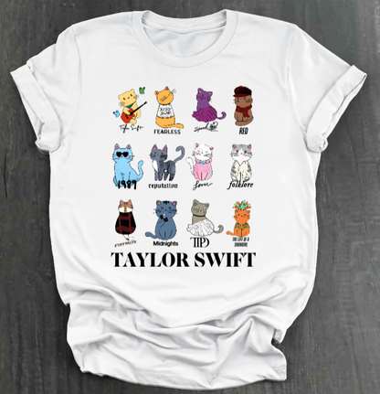 CAT ERAS SHIRT