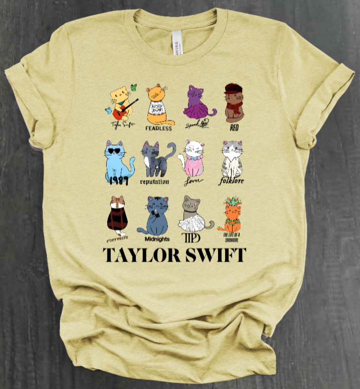 CAT ERAS SHIRT