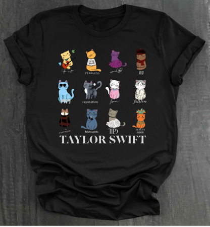 CAT ERAS SHIRT