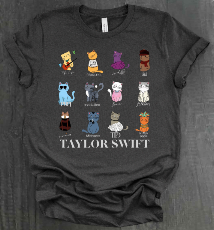 CAT ERAS SHIRT