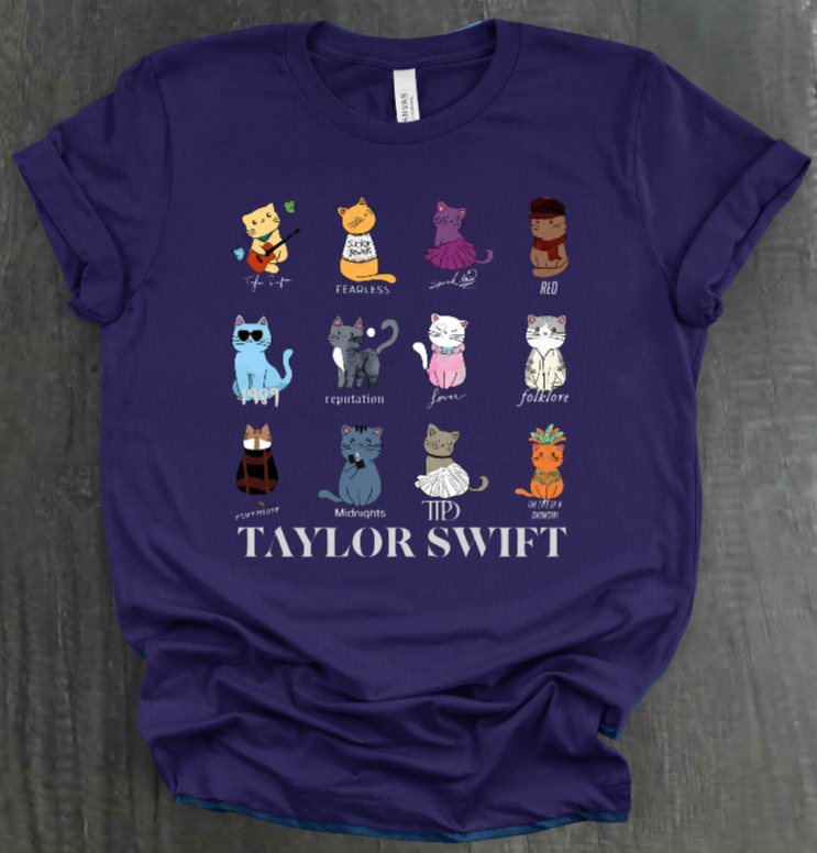 CAT ERAS SHIRT
