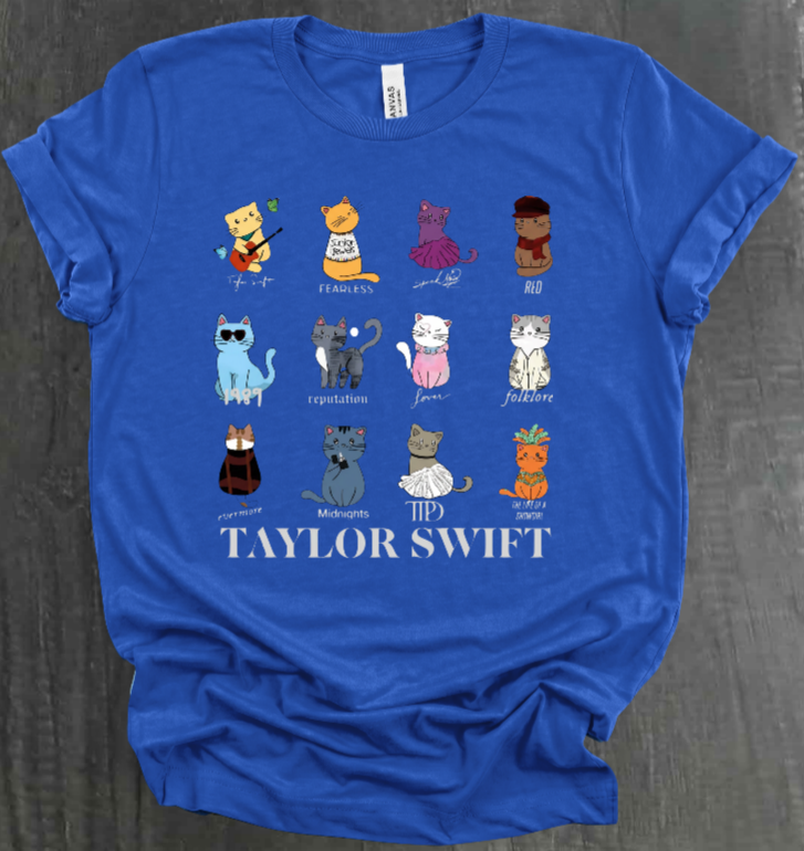 CAT ERAS SHIRT