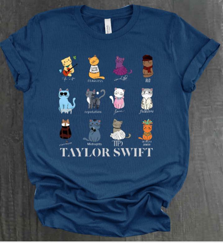 CAT ERAS SHIRT