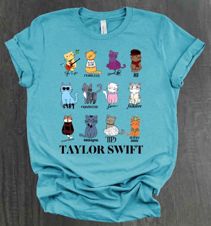 CAT ERAS SHIRT