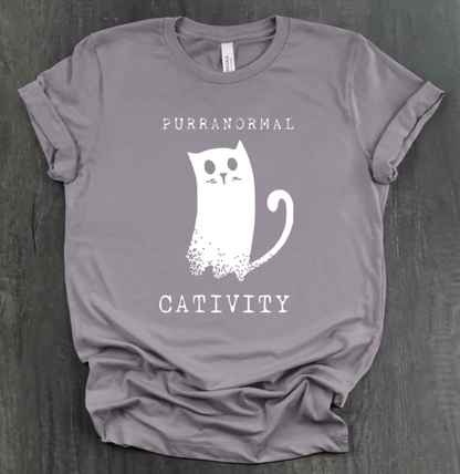 PURRANORMAL CATIVITY HALLOWEEN SHIRT