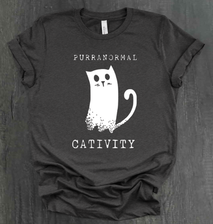 PURRANORMAL CATIVITY HALLOWEEN SHIRT