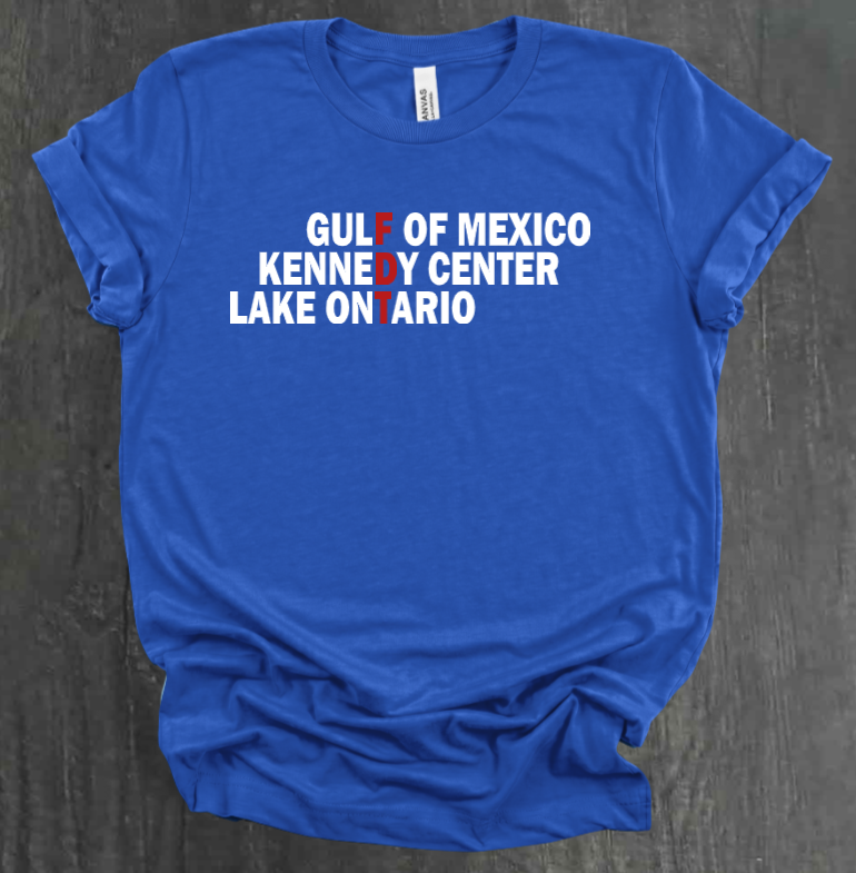 LAKE, GULF, KENNEDY SHIRT