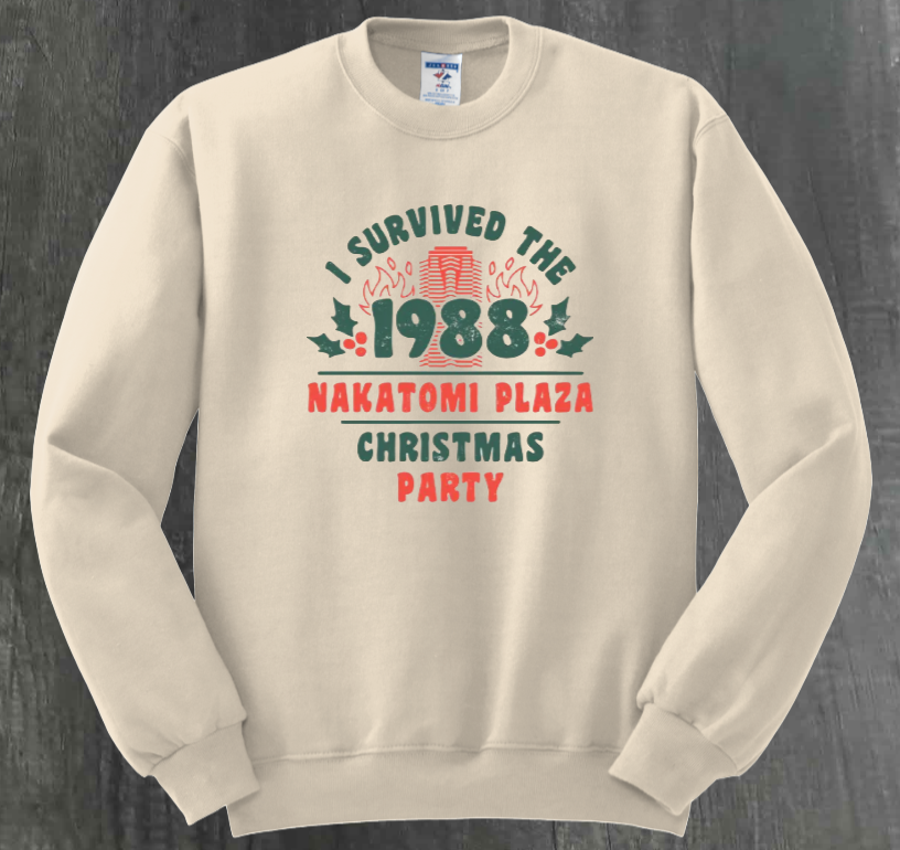 I SURVIVED THE 1988 NAKATOMI PLAZA CHRISTMAS PARTY SHIRT