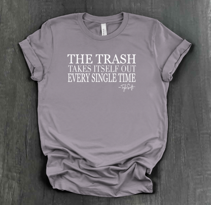 CAMISETA LA BASURA SE SACA SOLA