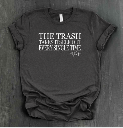 CAMISETA LA BASURA SE SACA SOLA