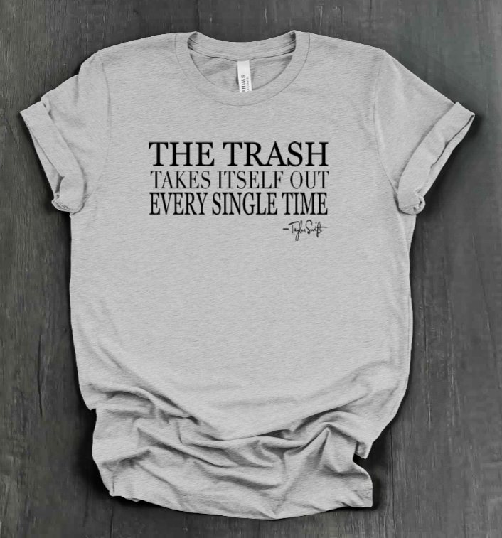 CAMISETA LA BASURA SE SACA SOLA