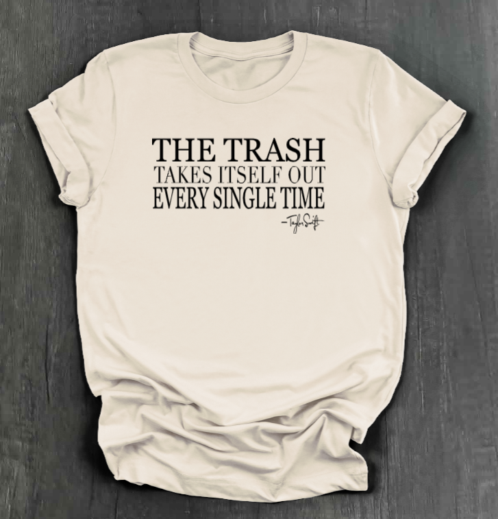 CAMISETA LA BASURA SE SACA SOLA