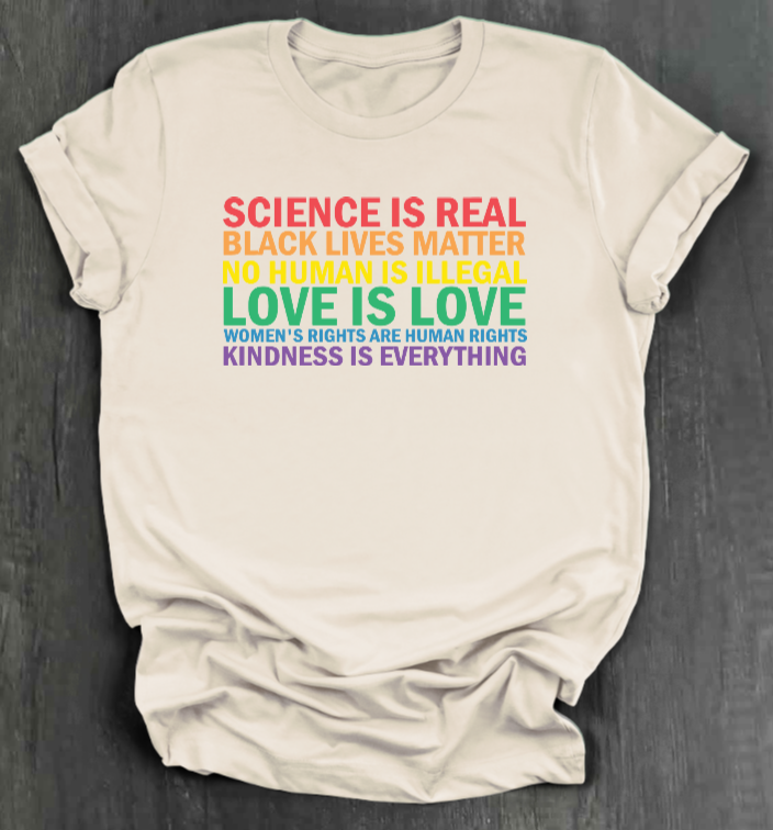 SCIENCE IS REAL SHIRT