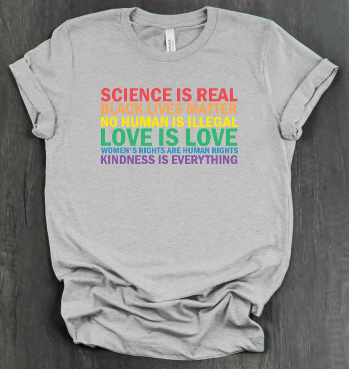SCIENCE IS REAL SHIRT
