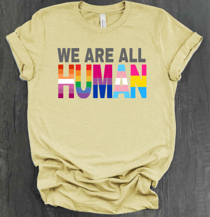 HUMAN LGBTQIA+ SHIRT