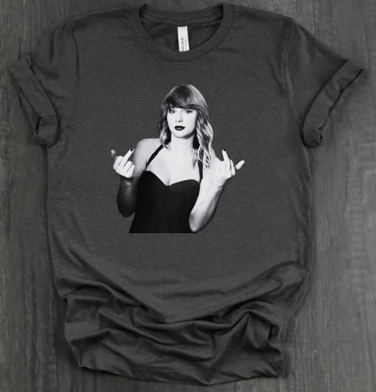TAYLOR MIDDLE FINGER SHIRT