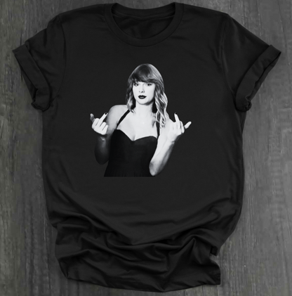 TAYLOR MIDDLE FINGER SHIRT