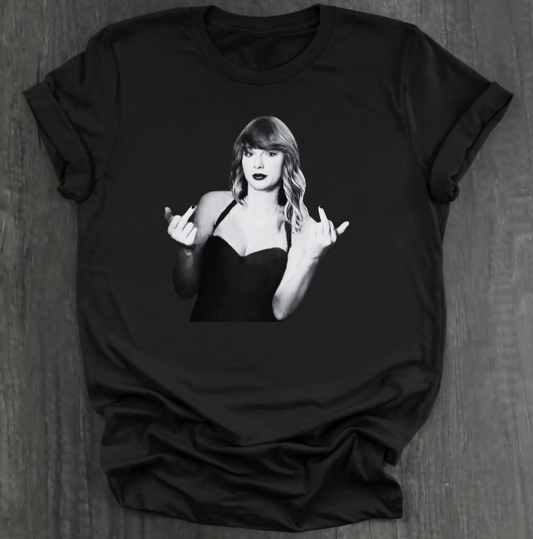 TAYLOR MIDDLE FINGER SHIRT