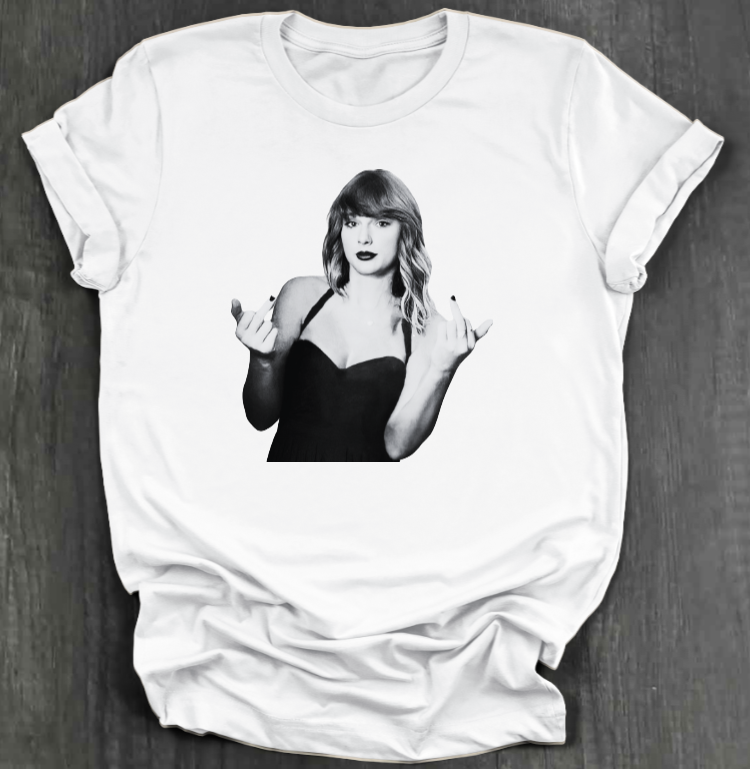 TAYLOR MIDDLE FINGER SHIRT