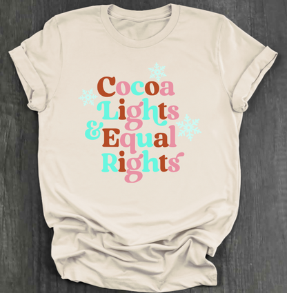 COCOA, LIGHTS & REPRODUCTIVE RIGHTS SHIRT