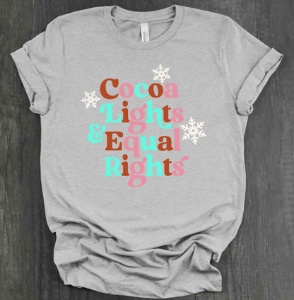 COCOA, LIGHTS & REPRODUCTIVE RIGHTS SHIRT