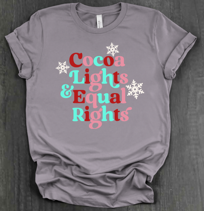 COCOA, LIGHTS & REPRODUCTIVE RIGHTS SHIRT