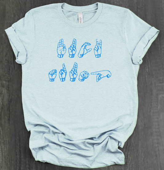 FUCK TRUMP ASL SHIRT