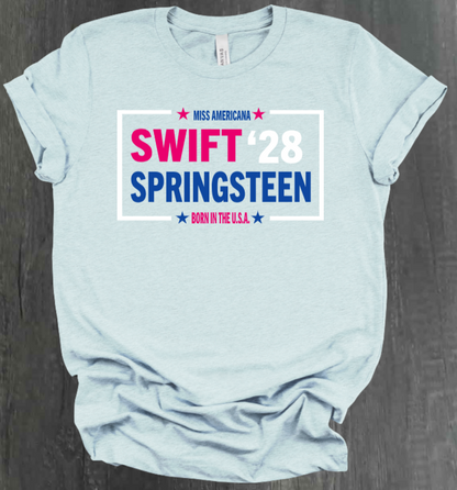 SWIFT/SPRINGSTEEN ‘28 SHIRT