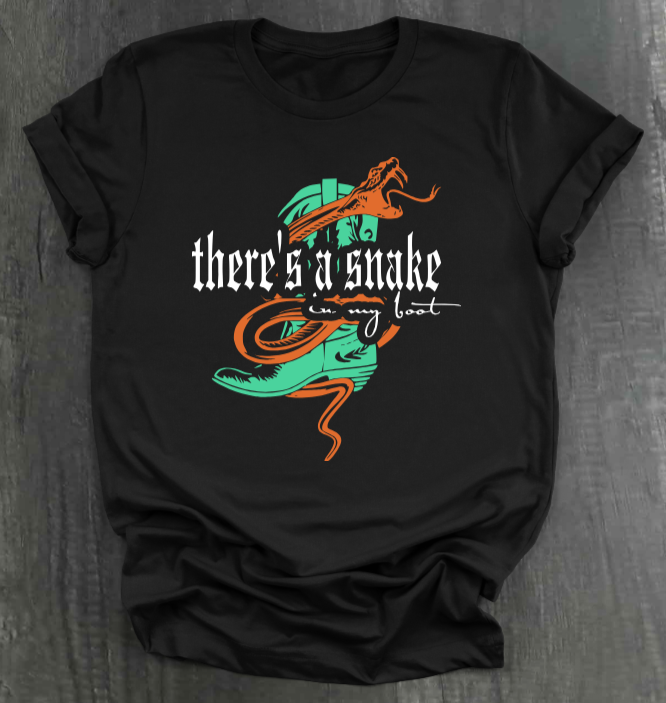 SNAKE IN MY BOOT SHIRT