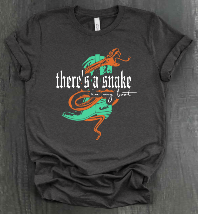SNAKE IN MY BOOT SHIRT