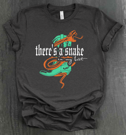 SNAKE IN MY BOOT SHIRT