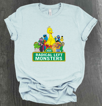RADICAL LEFT MONSTERS SHIRT