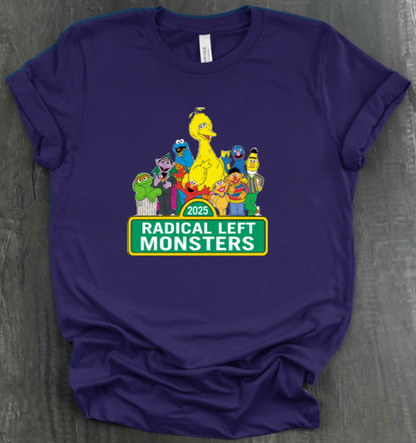 RADICAL LEFT MONSTERS SHIRT