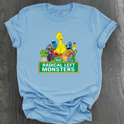 RADICAL LEFT MONSTERS SHIRT