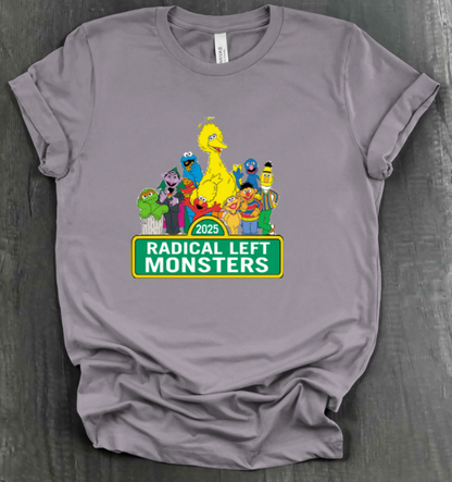 RADICAL LEFT MONSTERS SHIRT