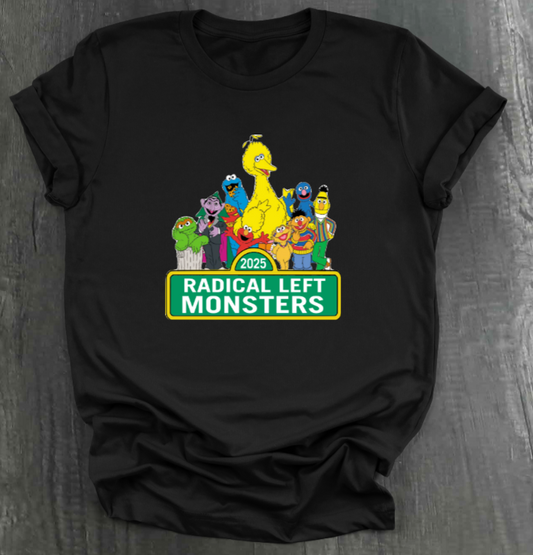 RADICAL LEFT MONSTERS SHIRT