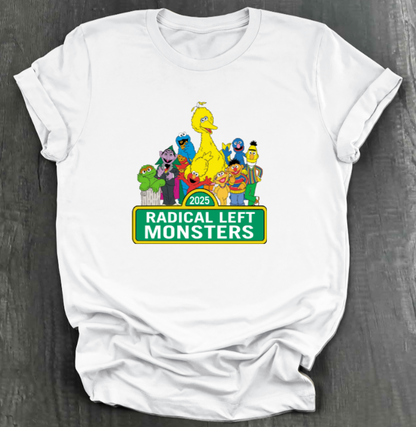 RADICAL LEFT MONSTERS SHIRT