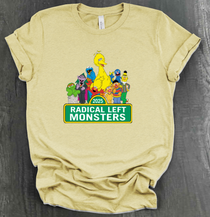 RADICAL LEFT MONSTERS SHIRT