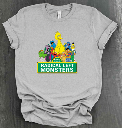 RADICAL LEFT MONSTERS SHIRT
