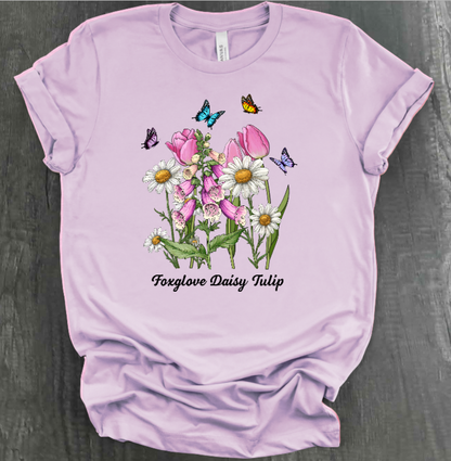 FOXGLOVE DAISY TULIP SHIRT