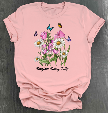 FOXGLOVE DAISY TULIP SHIRT