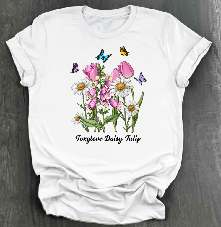 FOXGLOVE DAISY TULIP SHIRT