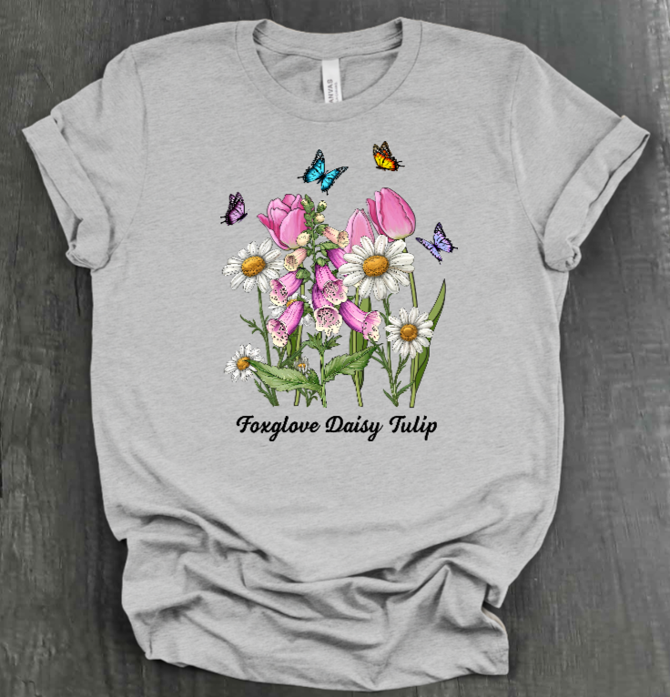 FOXGLOVE DAISY TULIP SHIRT