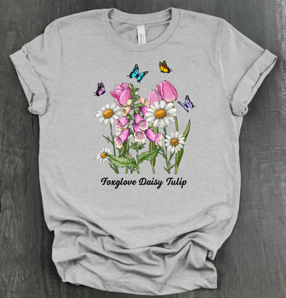 FOXGLOVE DAISY TULIP SHIRT