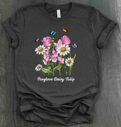 FOXGLOVE DAISY TULIP SHIRT
